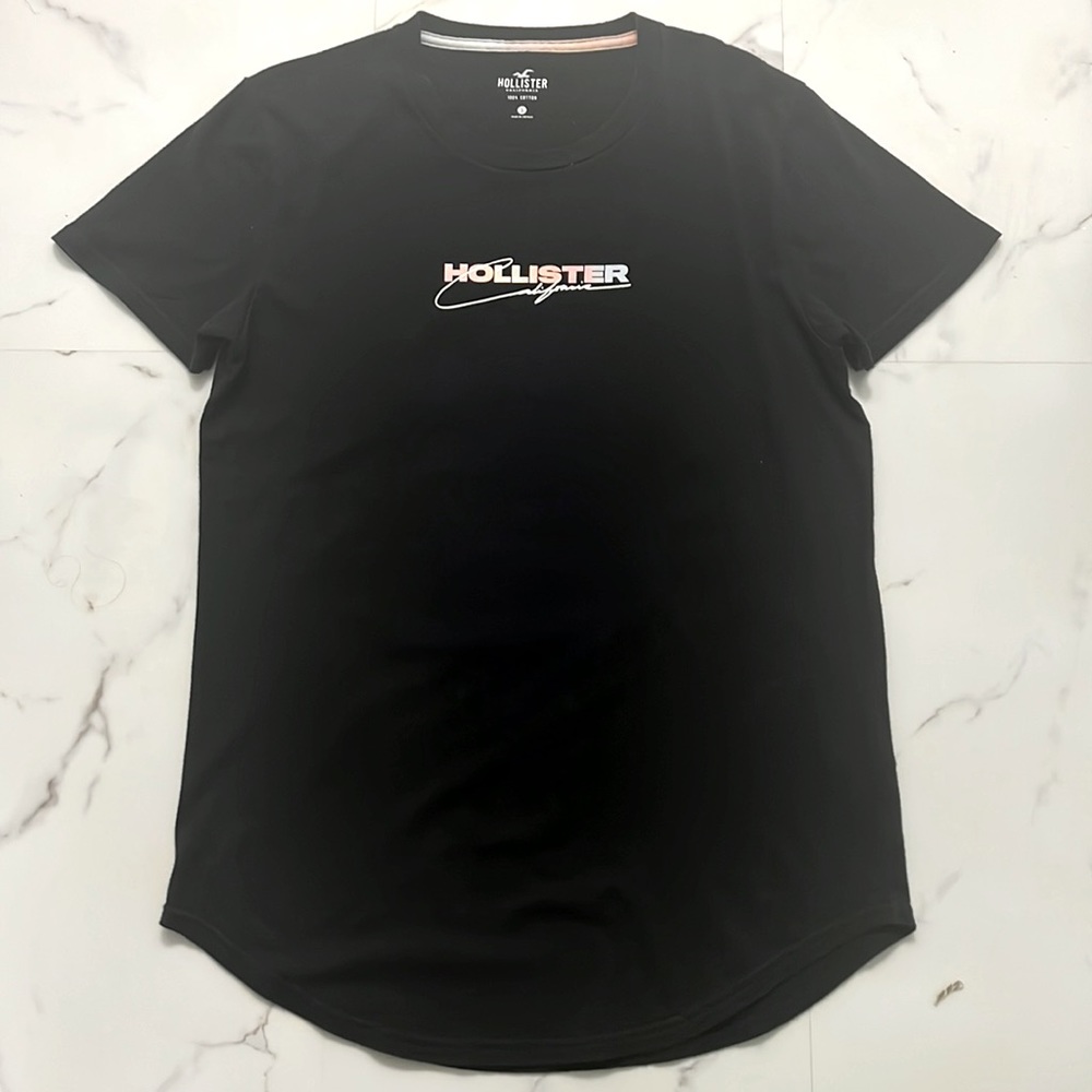 Hollister shirt, size:S, color:Black